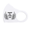 Load image into Gallery viewer, Angels Are WIth Me Breathable Stretch Fit Mask
