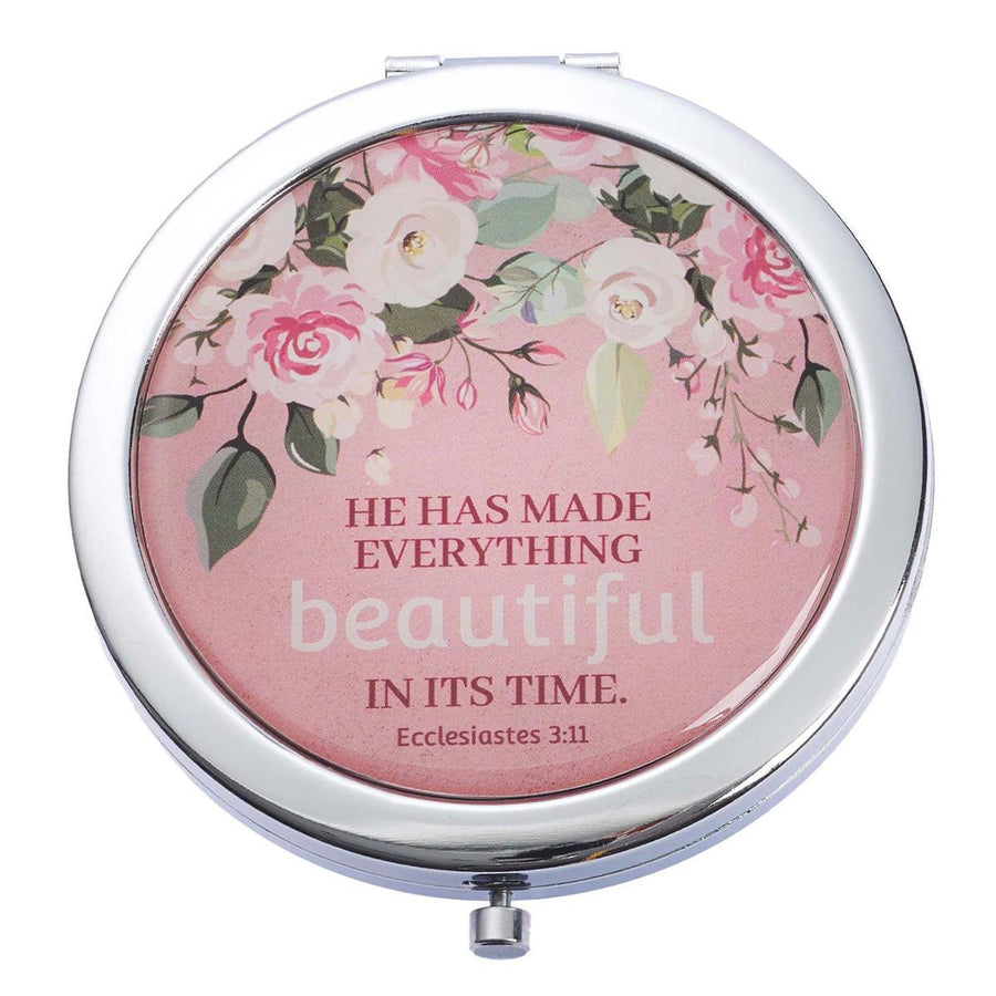 Beautiful In Its Time Ecclesiastes 3:11 Compact Mirror