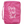 Load image into Gallery viewer, Pray Wait Trust Hot Pink Canvas Large Bible Cover
