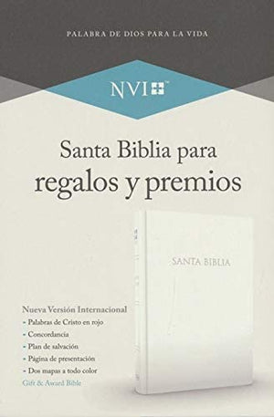 Personalized NVI Biblia para Regalos y Premios Blanco imitación piel (Spanish Edition)