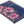 Load image into Gallery viewer, Personalized Custom Text Your Name KJV Deluxe Gift Bible Floral Blue Faux Leather with Thumb Index and Zippered Closure King James Version
