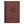 Load image into Gallery viewer, Personalized Blessed Man Brown Quarter-Bound Faux Leather Classic Journal with Zipped Closure
