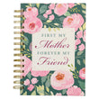 Load image into Gallery viewer, First My Mother Pink Peony Wire-bound Journal
