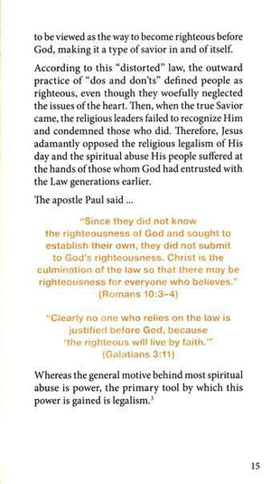 Spiritual Abuse [Hope For The Heart Series] - June Hunt