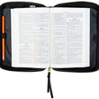 Load image into Gallery viewer, Amazing Grace Two-Tone LuxLeather Personalized Bible Cover For Women
