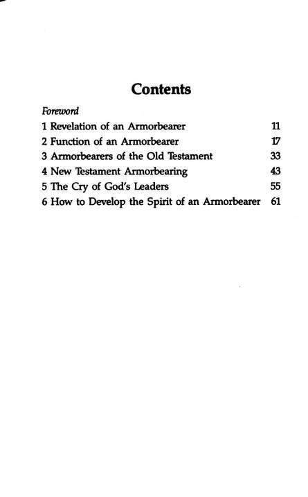 God's Armor Bearer: Serving God's Leaders, Volumes 1 & 2 - Terry Nance
